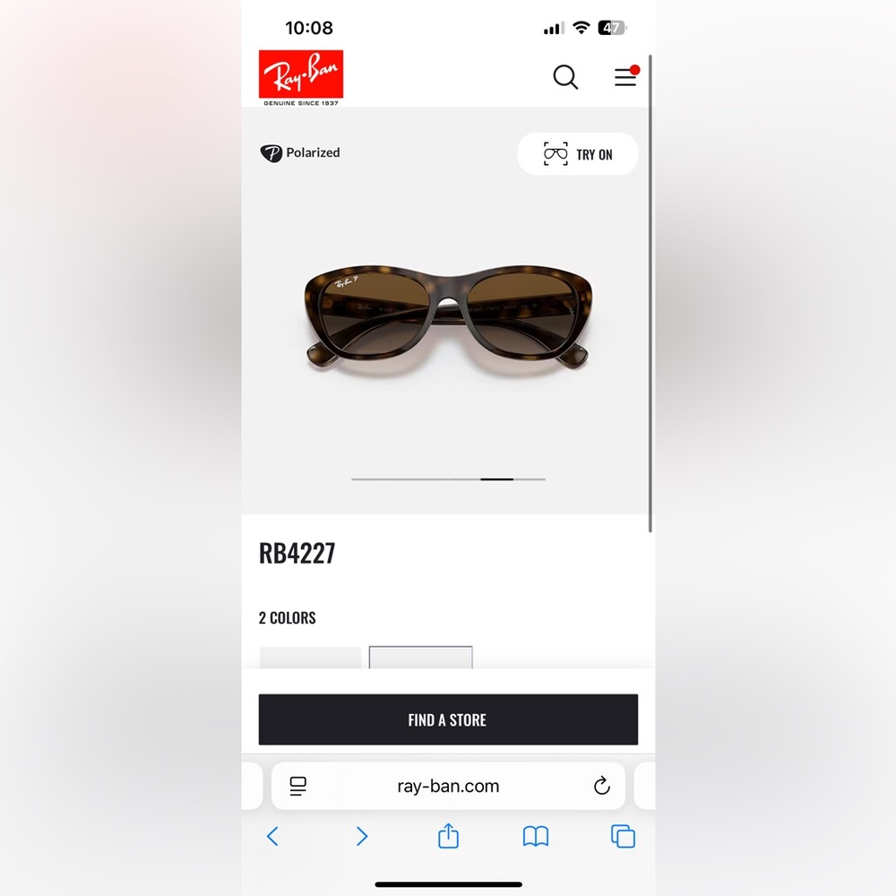 Rayban 4227 brown